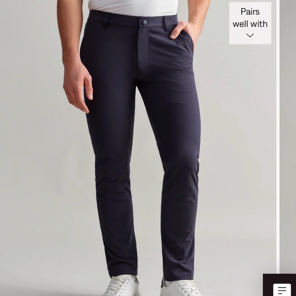 NWT! RHÔNE COMMUTER PANTS